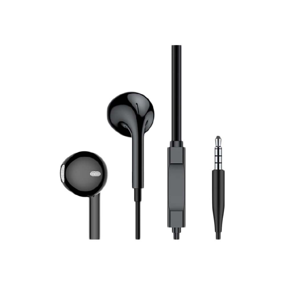 EARPHONE ROBOT SEMI WIRED 3.5mm (RE10) 1.2M