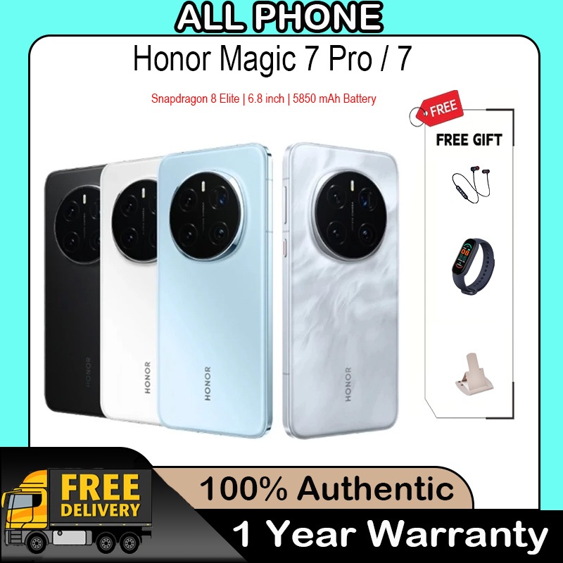 Honor Magic 7 Pro 6.8 inch | Honor Magic 7 6.78 inch Snapdragon 8 Elite 100W Fast Charging Dual SIM