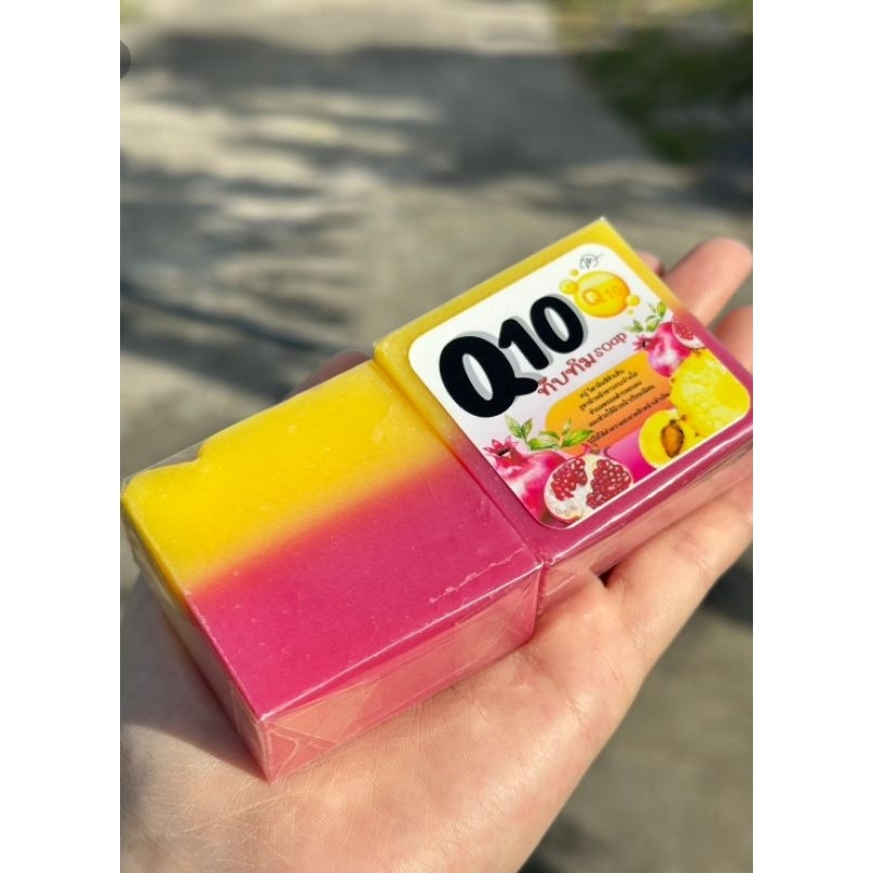 สบู่ทับทิมคิวเท็น สบู่เร่งหน้าขาวใส - รูปที่ 2
