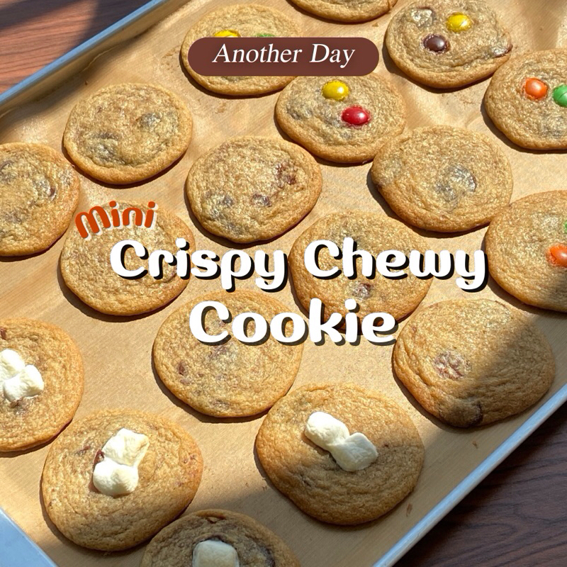 🫶🏻 Mini Crispy Chewy Cookie - มินิคุกกี้เนื้อฉ่ำ🍪🍫