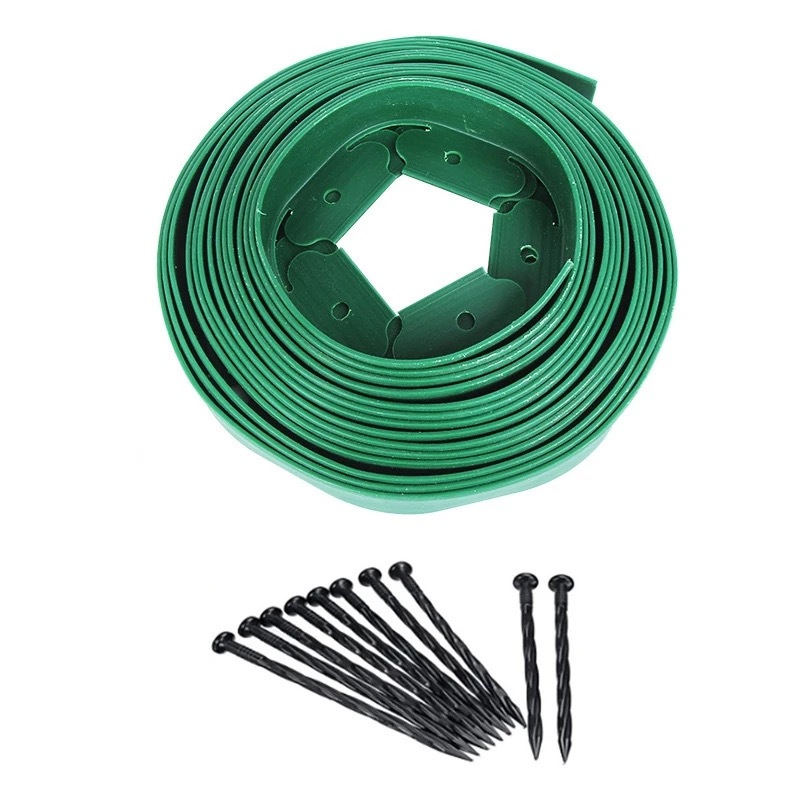 (พร้อมส่งในไทย) ขอบกันดิน ขอบกั้นดิน ที่กั้นดินสวน สูง5 ยาว 2-5-10เมตร ( พร้อมตะปู) ขอบกันดินจัดสวน - รูปที่ 5