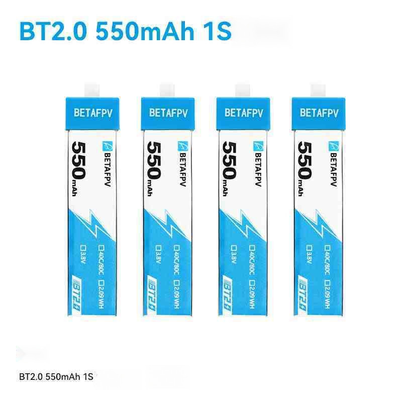 แบตเตอรี่ลิเธียม BETAFPV BT2.0 550mAh 1S40C สำหรับโดรนควอดคอปเตอร์ โดรนแข่ง โดรน FPV