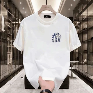เสื้อยืด oversize พิมพ์ลาย สไตล์อเมริกันวินเทจ คอกลม ส่งจากไทย S-3XL