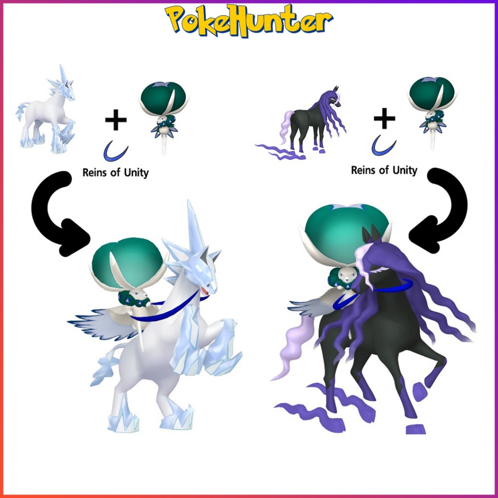 Pokemon Legendary & Mythical - Calyrex Glastrier Spectrier