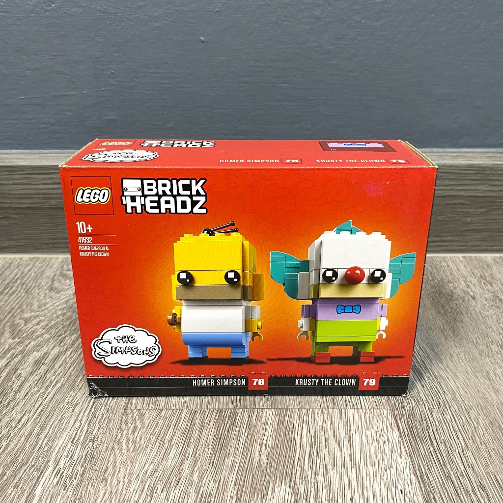 LEGO 41632 BrickHeadz Simpson - Homer Simpson & Krusty the Clown - มือ1-แท้ลิขสิทธิ์
