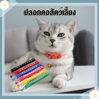 รองรับ COD ปลอกคอสัตว์เลี้ยง ปลอกคอกระดิ่ง ปลอกคอลูกแมว กระด…