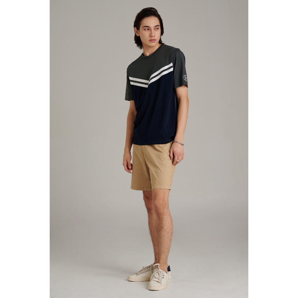 Mc jeans เสื้อยืดแขนสั้นผู้ชาย คอกลม MTSZC83