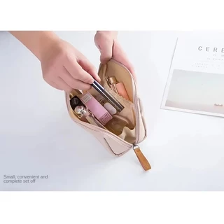 [พร้อมส่ง] กระเป๋า อายแชโดว์ แปรงปัดแก้ม แต่งหน้า makeup bag พาเลทตา พับแต่งหน้า หนัง PU กันน้ำ