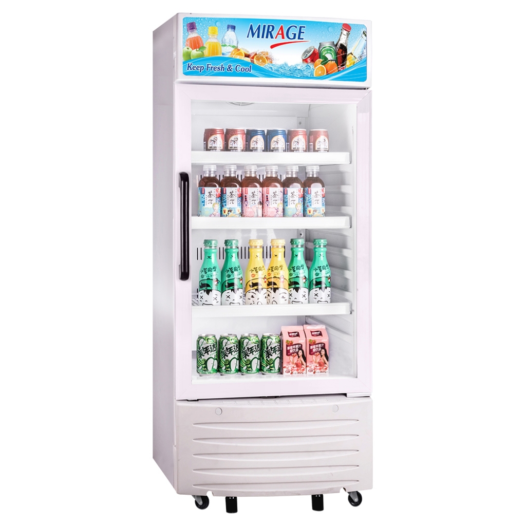 MIRAGE ตู้แช่เย็น,ตู้แช่เย็นกระจกมิราจ1ประตู 6.1 คิว รุ่นBC-179M สินค้าลดราคา สินค้าใหม่มีตำหนิคัดจากโรงงานเอามาลดราคา