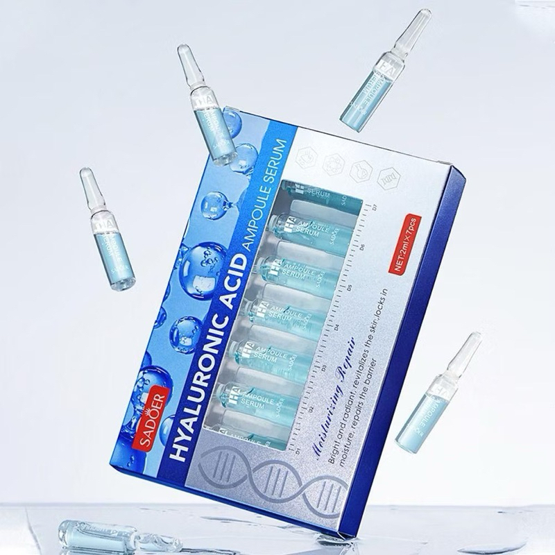 Sadoer GOLD AMPOULE​ แอมพลูบำรุงผิวหน้า แอมพลูหน้าใส สูตรเข้มข้น ช่วยบูสท์ผิวเร่งด่วน คอลลาเจน​ทองคำ​ หน้าใส ลดริ้วรอย