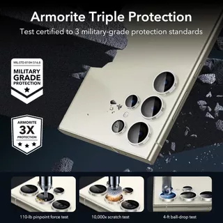 rock space ฟิล์มกันเลนส์มือถือ SAMSUNG /ฟิล์มกระจกนิรภัยเลนส์กล้องวงแหวน /For Galaxy S26 Ultra/S26plus/S26/S25/24/23/22