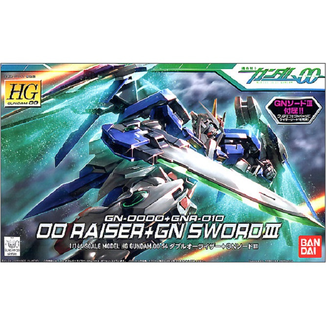 Bandai HG 1/144 00 Raiser + GN Sword III