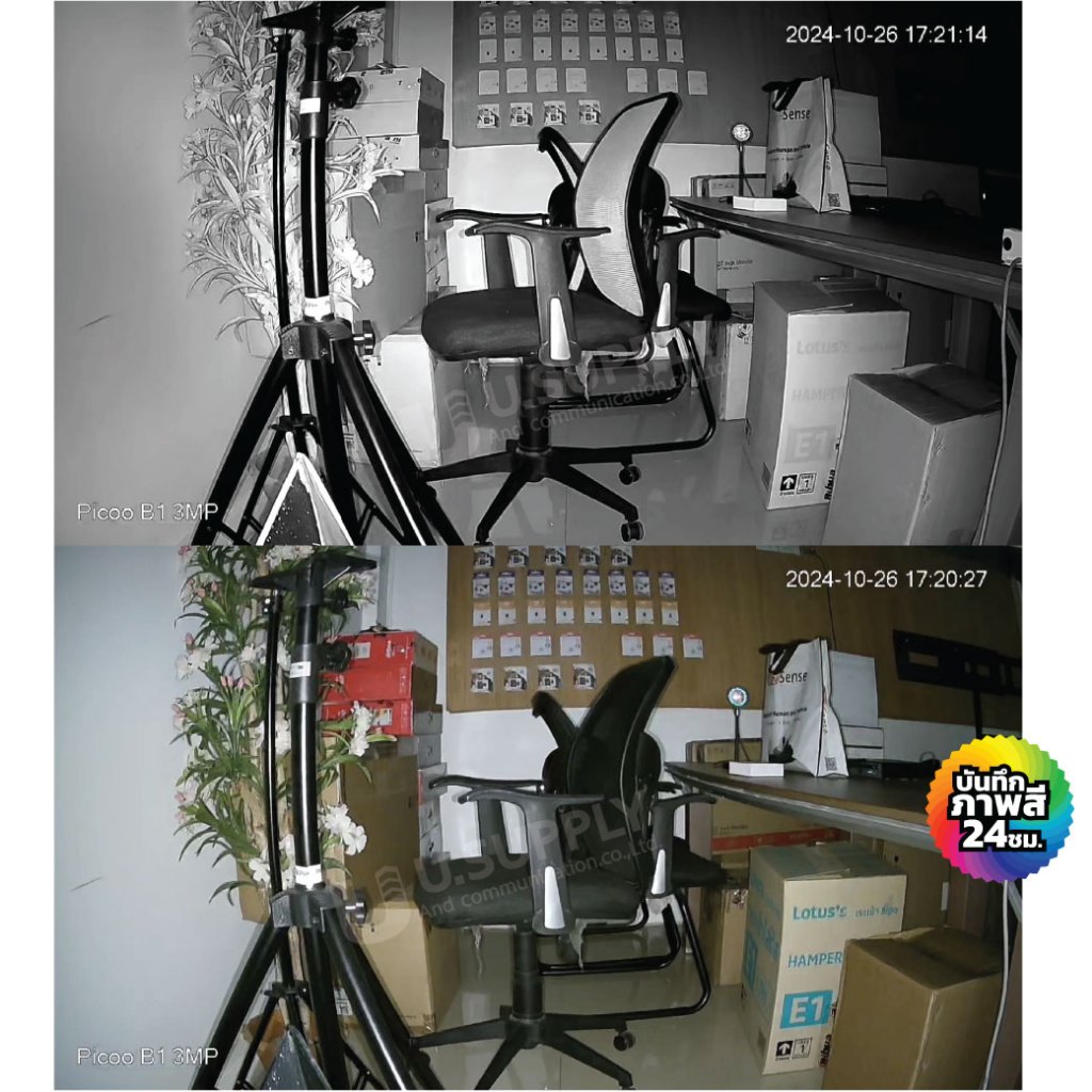 [5.15]มีส่งด่วน!! DAHUA Picoo รุ่น DH-P3B-PV กล้องวงจรปิดสำหรับบ้านผ่านมือถือ ภาพสีหมุนตามคน คุยได้