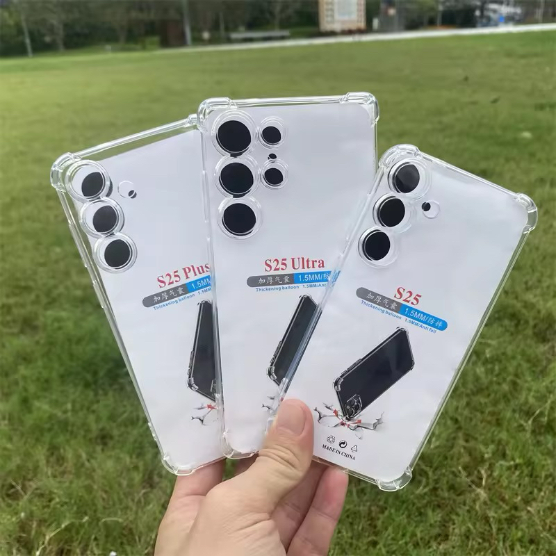 เคสใสกันกล้อง Samsung S25 ultra s25 plus S25 FE  S24 FE S23 FE S23 ultra/plus S23/S22/ultra/plus/S24 ultra/plus