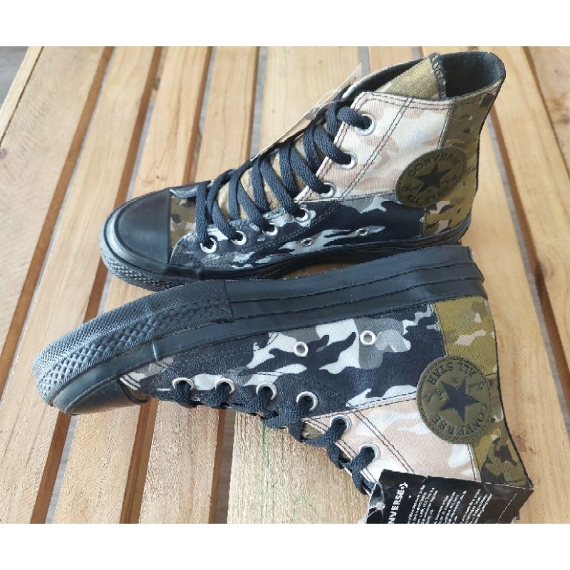 [เก็บโค๊ดลดเพิ่ม]Converse chuck taylor 70' หุ้มข้อ  ลายพราง