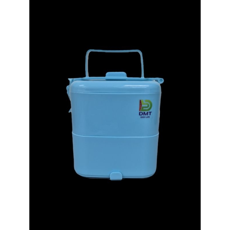 ปิ่นโต 2ชั้น ทรงเหลี่ยม