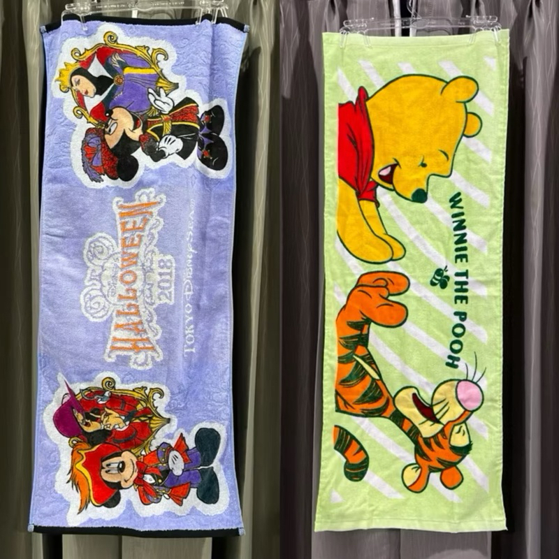 SALE ผ้าเช็ดผม Disney ลายลิขสิทธิ์แท้จากญี่ปุ่น ใช้โค้ดลด30%ได้ พร้อมส่ง