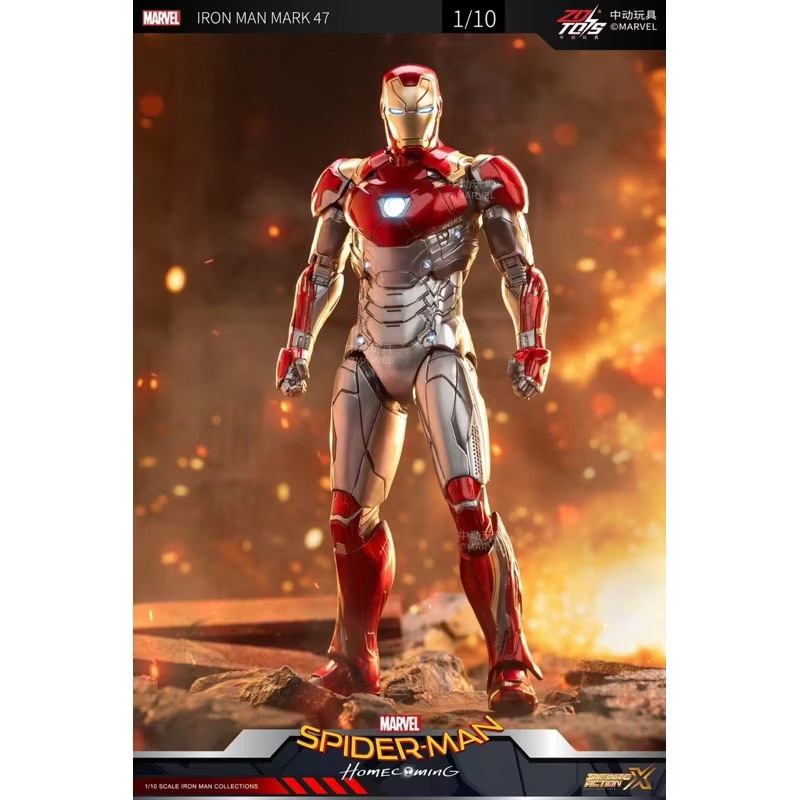 Model Ironman Mark 47 ZDTOYS สูง 14-15เซ็น 🔥แท้พร้อมส่งที่ไทย🔥