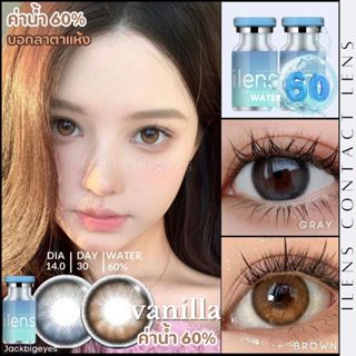 พรีเมียมเลนส์ค่าอมน้ำ60% เลนส์ฟิวเตอร์ธรรมชาติตาหวาน Vanilla…