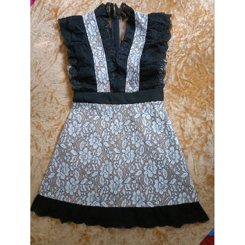 เดรสลูกไม้ งานป้าย VG