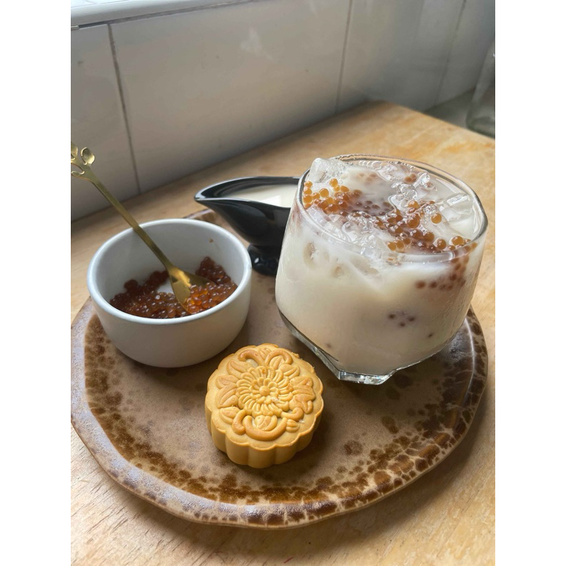 เม็ด ไข่มุก จากสาหร่าย นมนางเงือก นมนางยักษ์ ไข่พระอภัยมณีไข่มุข Molecular gastronomy โซเดียม อัลจิเ