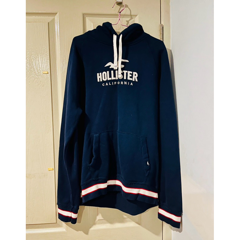 เสื้อ Hollister Hoodie Navy