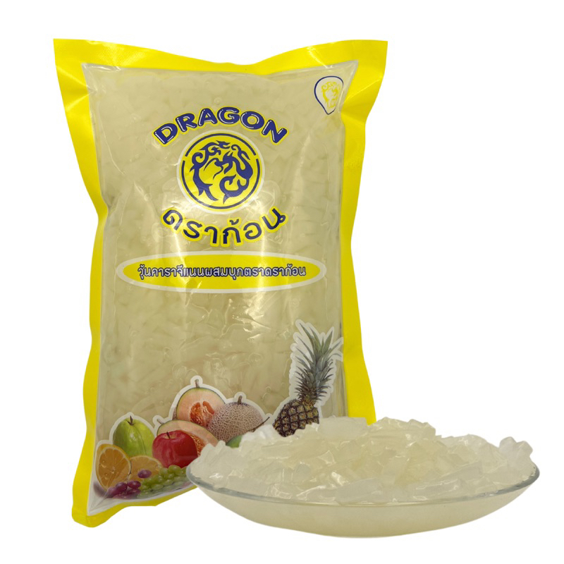 วุ้นสีลิ้นจี่ ตราดราก้อน