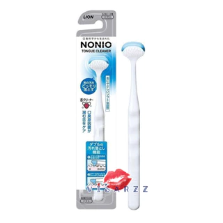 (Live ลด 50%) Lion Nonio Tongue Cleaner / Cleaning Gel 45g ที่แปรงลิ้น เจลทำความสะอาดลิ้น หัวแปรงพิเศษสำหรับลิ้นโดยเฉพาะ