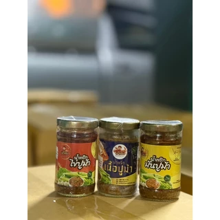 น้ำพริกมันปู+ไข่ปู+เนื้อปูของดีจากจังหวัดสตูล