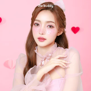 The Buddy - Glitter Freckles Patch สีโรสโกลด์ (Rose Gold Speckles) แผ่นแปะกลิตเตอร์สำหรับแต่งหน้า กันน้ำ 2 แผ่น/กล่อง