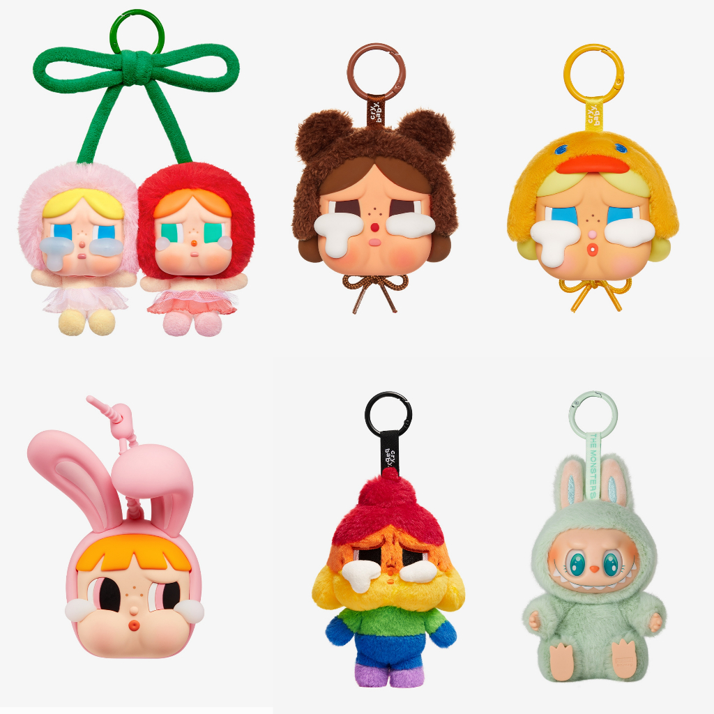 (พร้อมส่งจากไทย) พวงกุญแจ,ที่ห้อยกระเป๋า รวม CRYBABY , CHEER UP, SUNSET , EARPHONE
