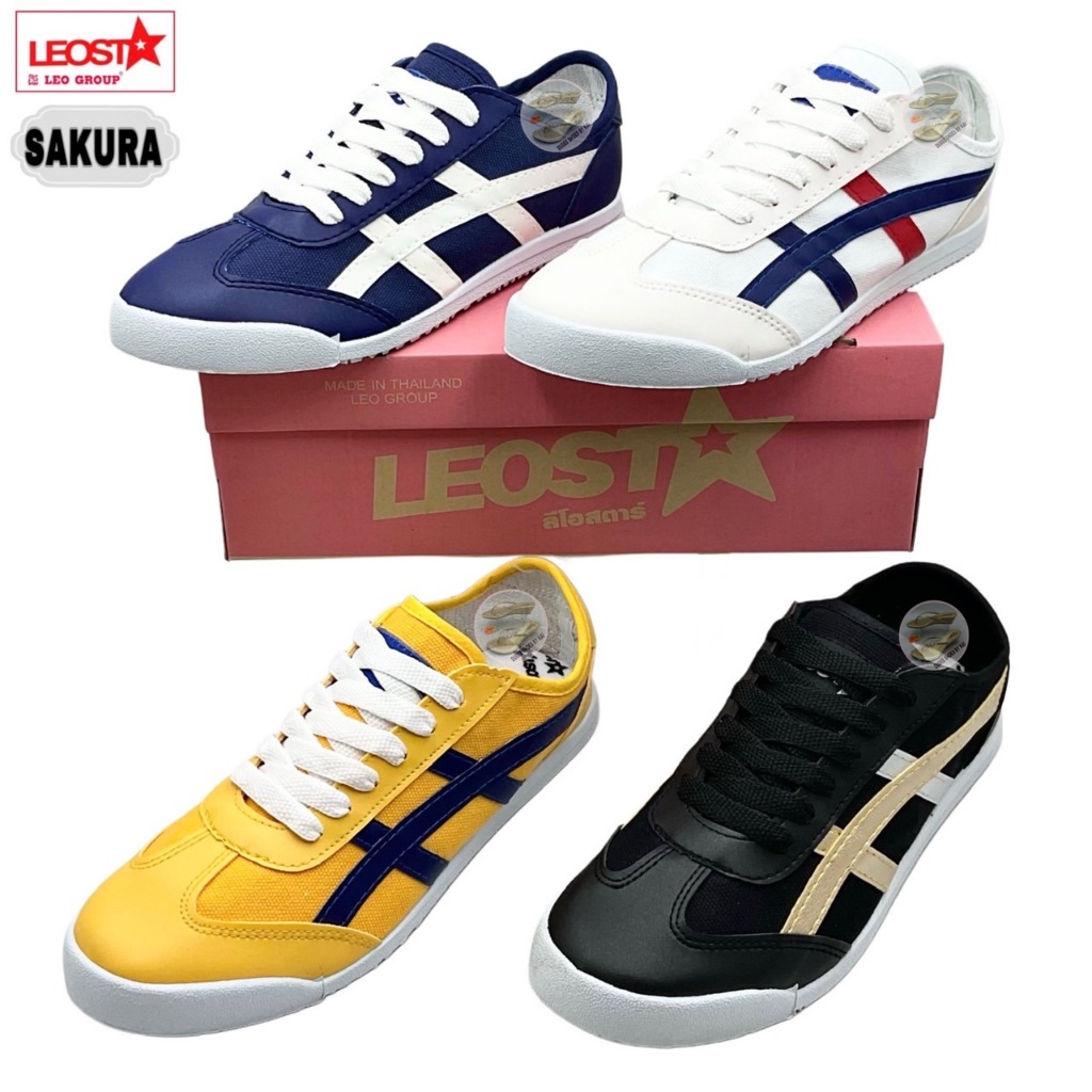 รองเท้าผ้าใบ LEO STAR (SAKURA) (SIZE 36-44)