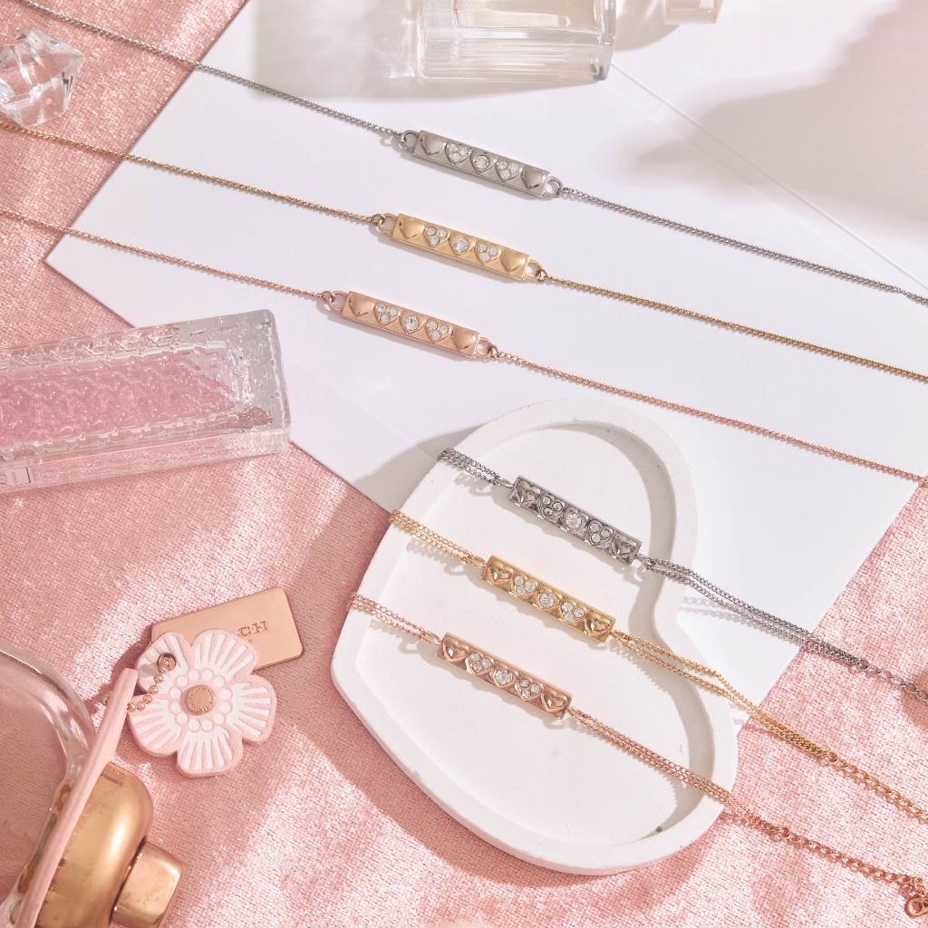 earika.earrings - sweet bliss collection สร้อยข้อมือและสร้อยคอหัวใจ วัสดุสแตนเลส (stainless steel) เหมาะสำหรับคนแพ้ง่าย