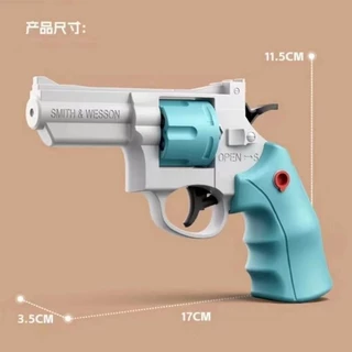 ปืนฉีดน้ำ สำหรับเด็กผู้ชาย 3D REVOLVER WATER GUN สำหรับเทศกาลสงกรานต์