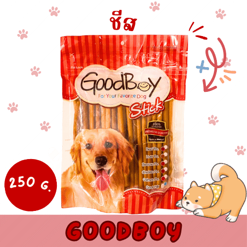 ขนมน้องหมา 250g. GOODBOY STICK by Bankaduk