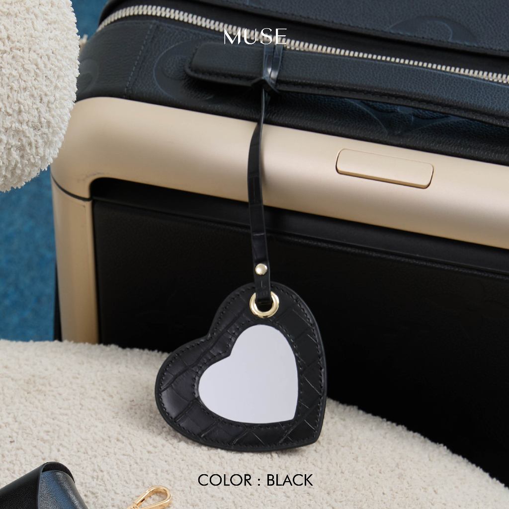 MUSE - Heart Mirror Bag Charm