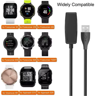 สายชาร์จ Garmin Forerunner 235,645,35,Lily1-2,230, 630, 735xt,Approach S20,vivomove HR ส่งของไวทุกวันจากไทย