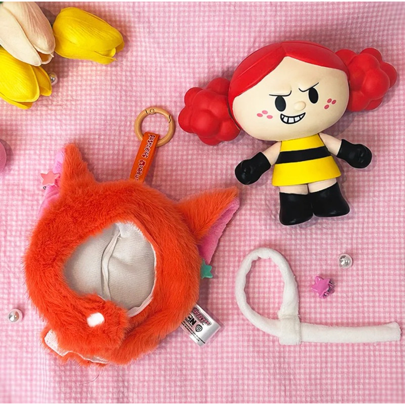 TOPTOY Powerpuff Girls Cape Doll Series🥭พวงกุญแจพาวเวอร์พัฟเกิร์ล พรี7วัน