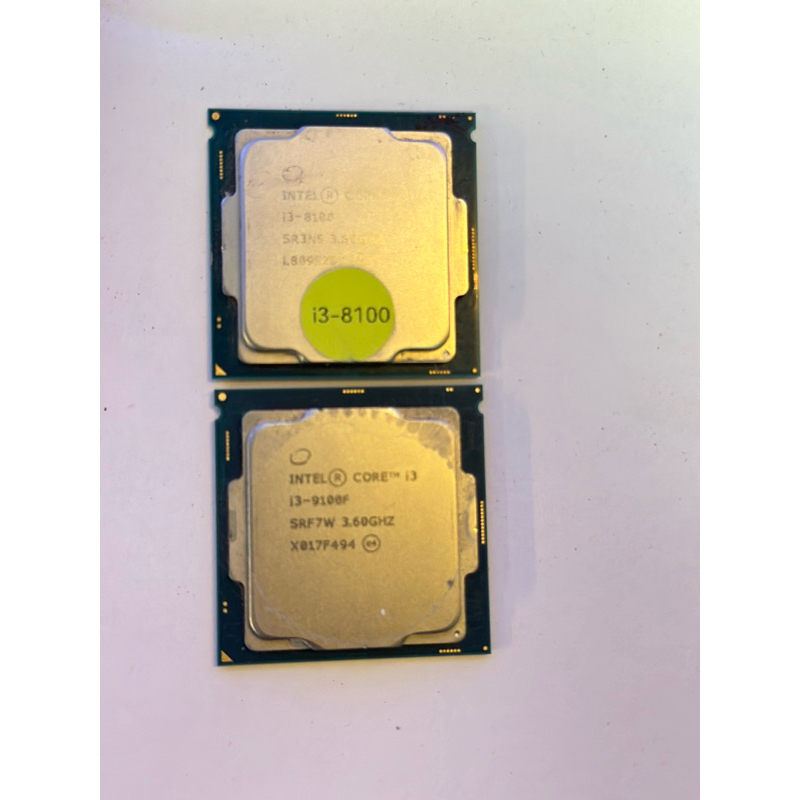 ซีพียูCPU i3 8100 เเละCPU i3-9100F 4C 4T /i5-9600K Socket LGA1151