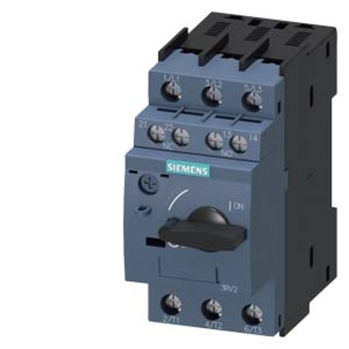 3RV2011-0DA15 Circuit breaker size S00 for motor protection, CLASS 10 A-release 0.22...0.32 A N-rele