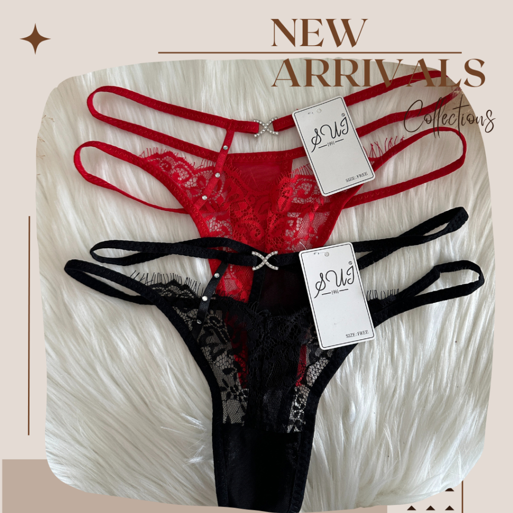 กางเกงชั้นใน panties (24034) สำหรับผู้หญิง ใส่สบายมาก ผ้านุ่ม ไร้รอยต่อ ลื่น ลูกไม้ พร้อมส่ง จากไทย