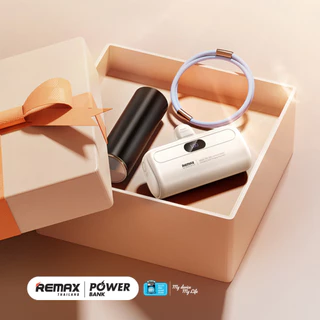 [ CCC ] Remax Power Bank รุ่น RPP-632 / RPP-633 แบตสำรองมินิ ความจุ 5000mAh Type-C / IP มีประกันศูนย์ไทย มาตรฐาน มอก.