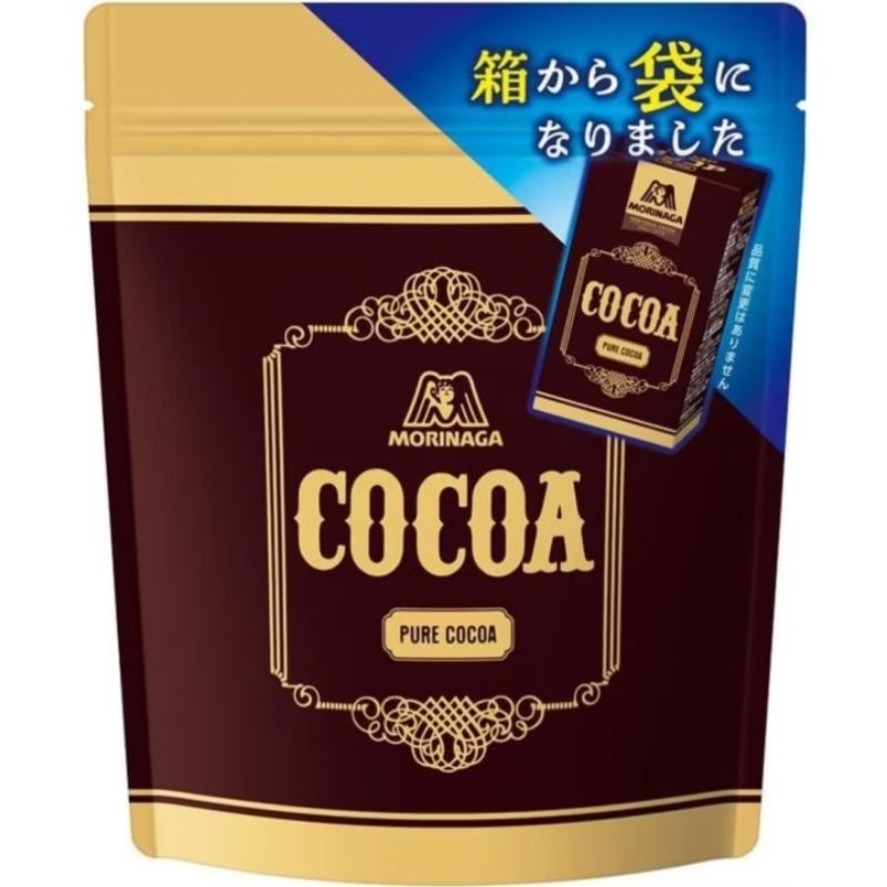 ผงโกโก้แท้ 100% Morinaga (โมรินากะ) โกโก้บริสุทธิ์ ที่ได้รับความนิยมสูงสุดในญี่ปุ่น สินค้านำเข้าจากญี่ปุ่น