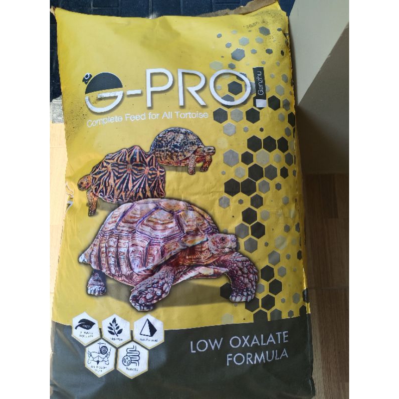 กันจูใหม่เม็ดกลมเพิ่มโปรไบโอติกแบบกระสอบ10kg เต่าขับถ่ายได้ดี