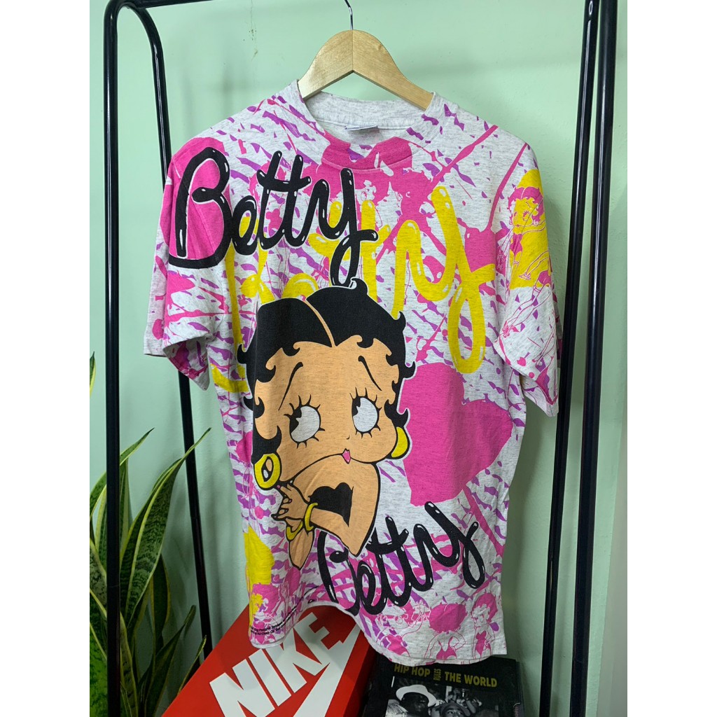 เสื้อยืดวินเทจ Betty Boop 90s ของแท้ ตอกปี 1994