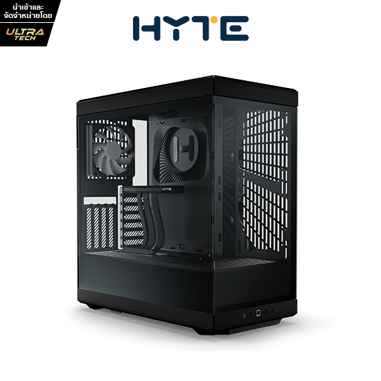 HYTE Y40 BLACK/BLACK (COMPUTER CASE / เคสคอมพิวเตอร์)