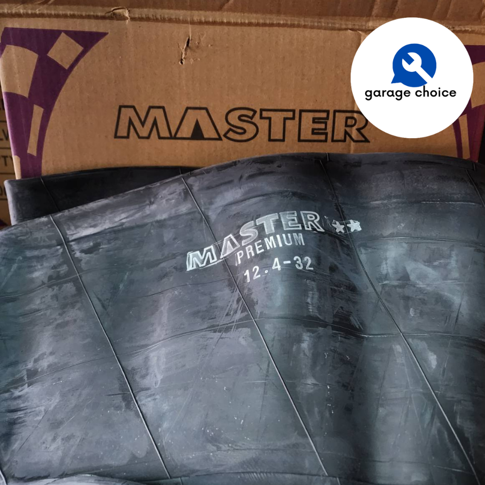 ยางในรถไถ 12.4-32 ยี่ห้อMASTER ขอบ32 คูโบต้า m6040 4wd บรรจุ1เส้น จุ๊บรถไถ tractor tire tube
