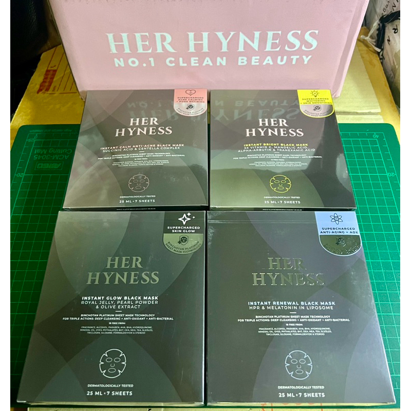 1แผ่น (exp.2028) Her Hyness mask sheet