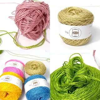 ไหมซัมเมอร์ 20 ขนาด 50g. // ชุด 2/2 // ซอฟท์ นุ่ม เส้นเล็ก ถักละเอียด ถักบิกินี ถักเสื้อ โครเชต์