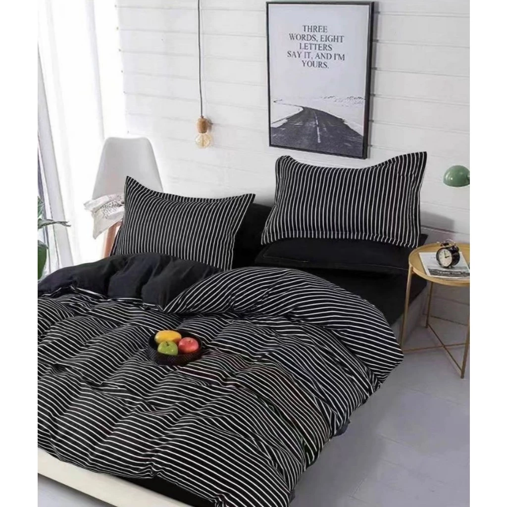 Sweetdream_by Nakin - ผ้าปูที่นอนโทนดำ ♠ ✨ครบชุด 6 ชิ้น พร้อมส่ง🎇 ส่งของทุกวัน🎇 thumbnail 9
